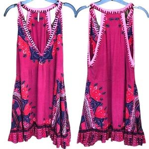 Free People Boho Mini Dress